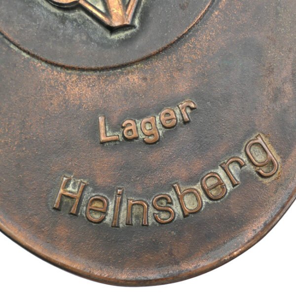 Arbeitsdienst der NSDAP 'Lager Heinsberg' Plaque
