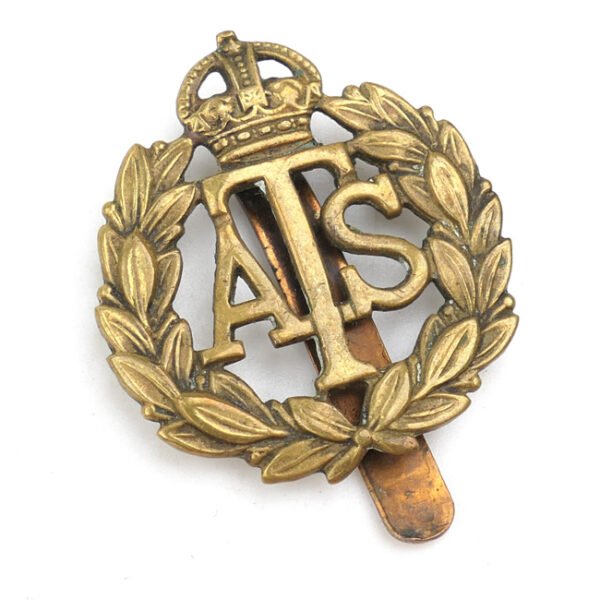 British ATS Cap Badge