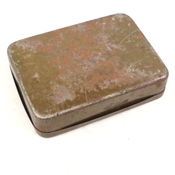 British 'Boiled Sweets, Salt & Matches' Ration Tin