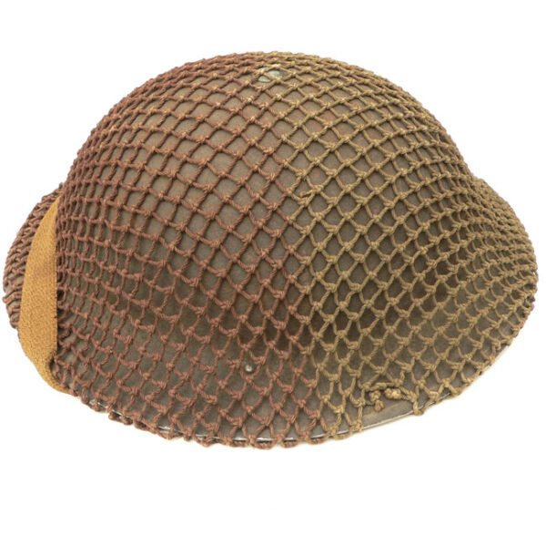 British Camouflaged MK II Combat Helmet