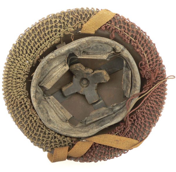 British Camouflaged MK II Combat Helmet