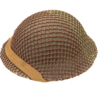 British Camouflaged MK II Combat Helmet