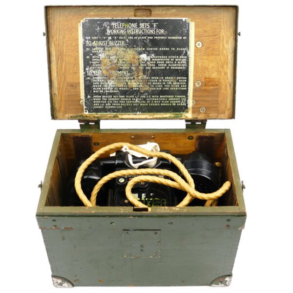 British Field Telephone Set 'F' MKII