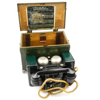 British Field Telephone Set 'F' MKII