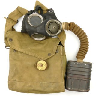 British Gasmask with Carrying Bag