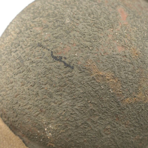 British MK II Sand Camouflage Helmet