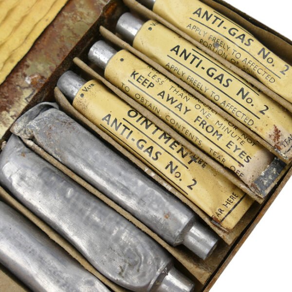 British 'Ointment Anti-Gas No.3' Tin
