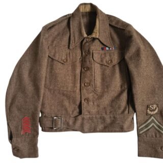 British P40 battledress 1942 in WW2 jackets & coats