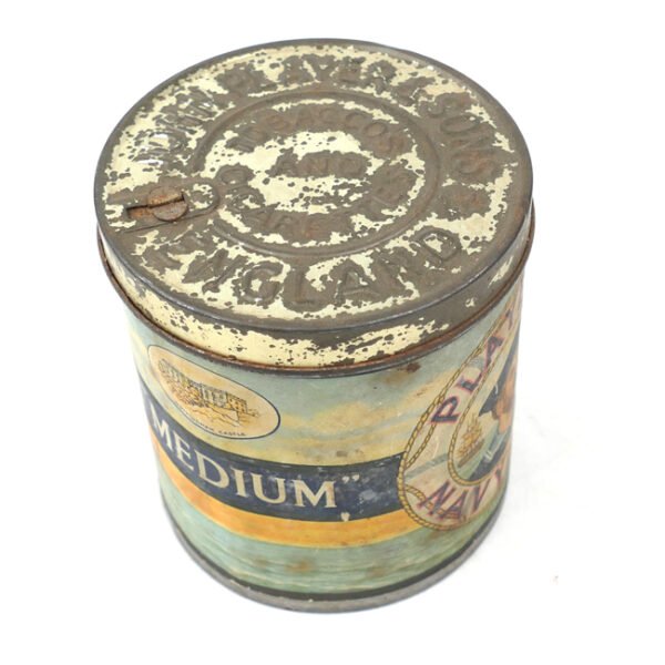 British Player's Navy Cut Cigarettes Tin