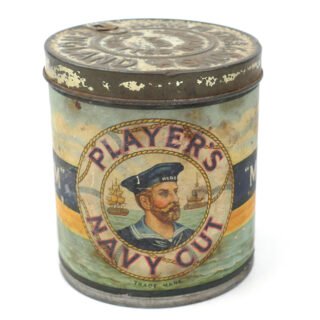British Player's Navy Cut Cigarettes Tin