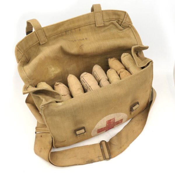 British Shell Dressing Bag with Contents