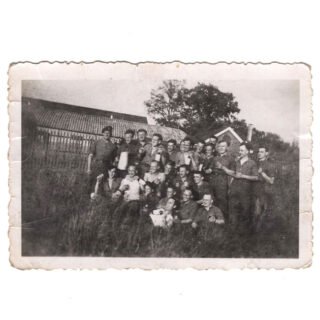 British Soldiers Group Photo Enschede