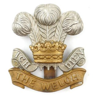 British The Welch Regiment Cap Badge