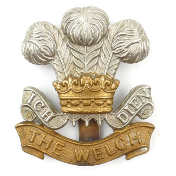 British The Welch Regiment Cap Badge