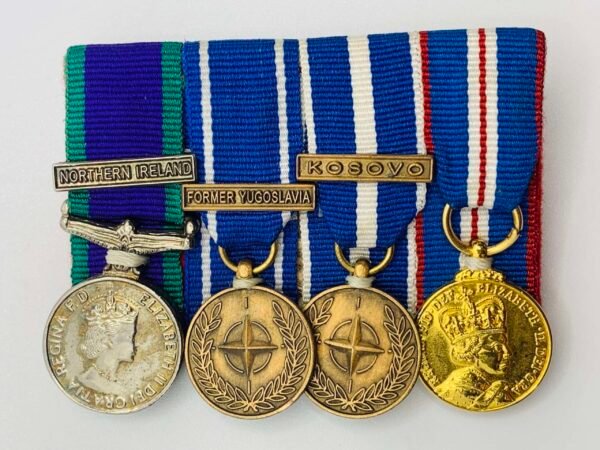 Campaign Service Miniature Group. in General medals