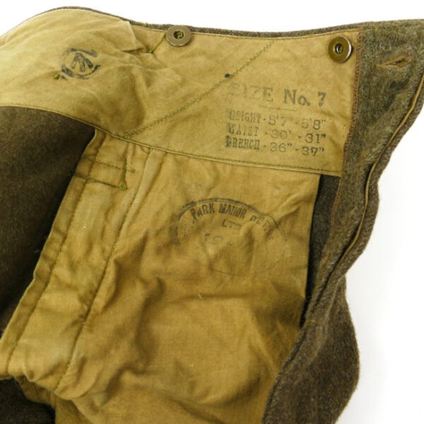 Canadian Battledress Trousers 1944