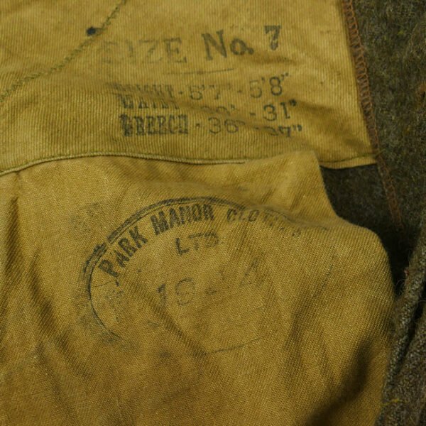 Canadian Battledress Trousers 1944