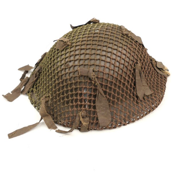 Canadian MK II Combat Helmet with Net & Scrim