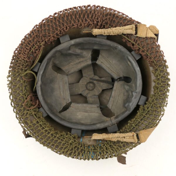 Canadian MK II Combat Helmet with Net & Scrim