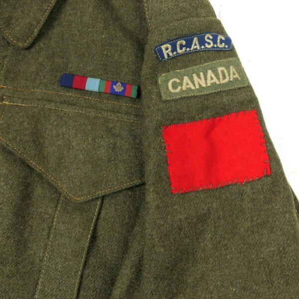 Canadian R.C.A.S.C. Battle Dress Jacket