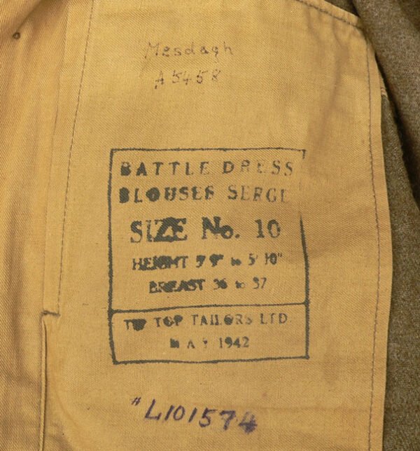 Canadian RCE Battle-Dress Jacket