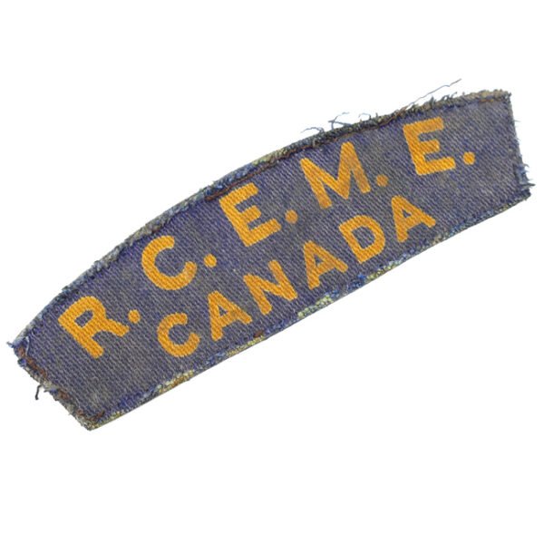 Canadian 'R.C.E.M.E. Canada' Shoulder Title