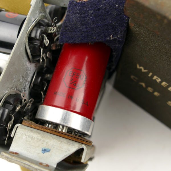 Canadian Wireless Set No.19 Case Spare Valves