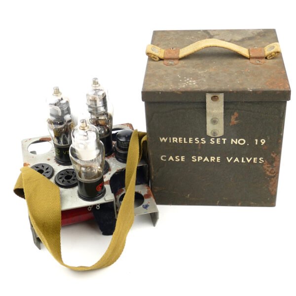 Canadian Wireless Set No.19 Case Spare Valves
