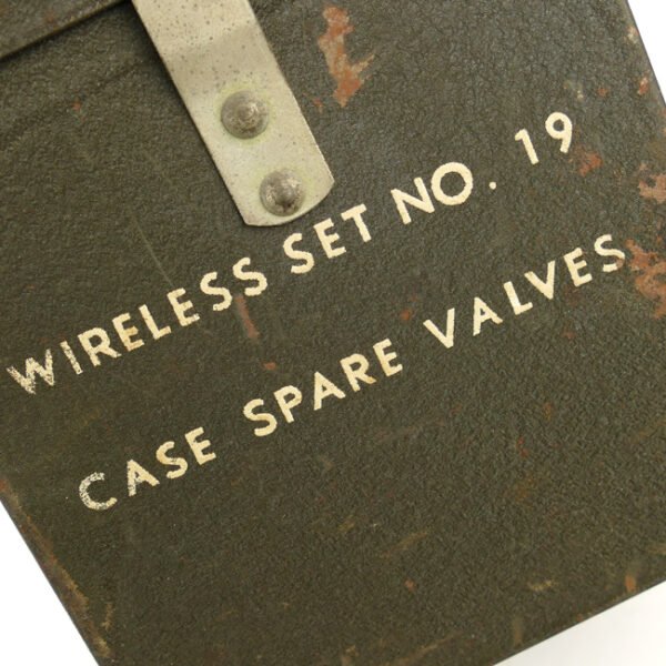 Canadian Wireless Set No.19 Case Spare Valves
