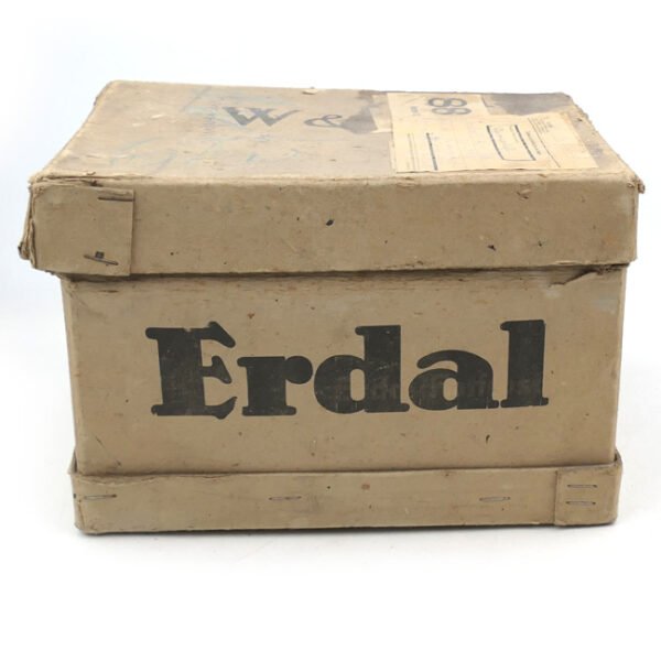Carton 'Erdal' Box used as Medical Storage Box