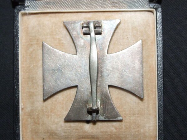 Cased 1939 Iron Cross 1st Class by Souval. Non Magnetic Core in Gallantry & honours