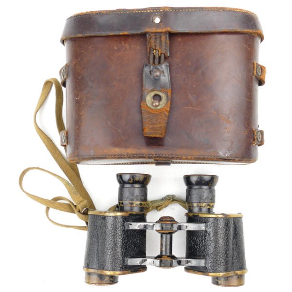 Cased British No. 3 Mark II Binoculars 1918