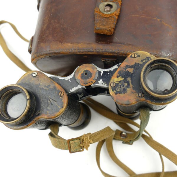Cased British No. 3 Mark II Binoculars 1918