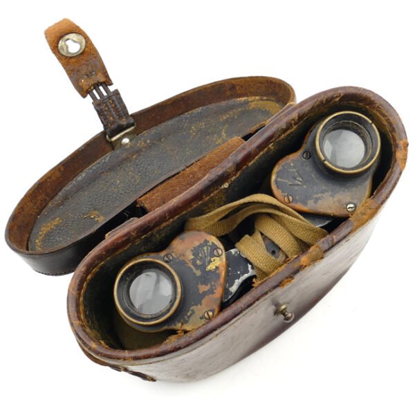 Cased British No. 3 Mark II Binoculars 1918