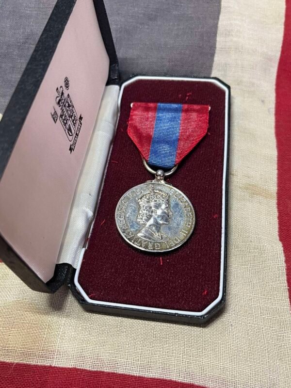 Cased QEII Imperial Service Medal. Johnson. in Gallantry & honours