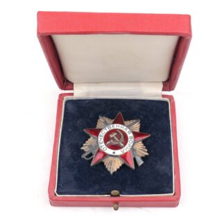 Cased Sovjet 'Order of the Patriotic War' #734077