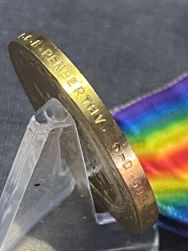 Casualty Victory Medal. Penberthy, 6th Dragoons. KIA. in Singles