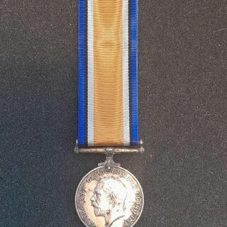 Casualty World War One War Medal to 8694 PTE J Hoolahan Lan Fus Kia 13 in Casuality