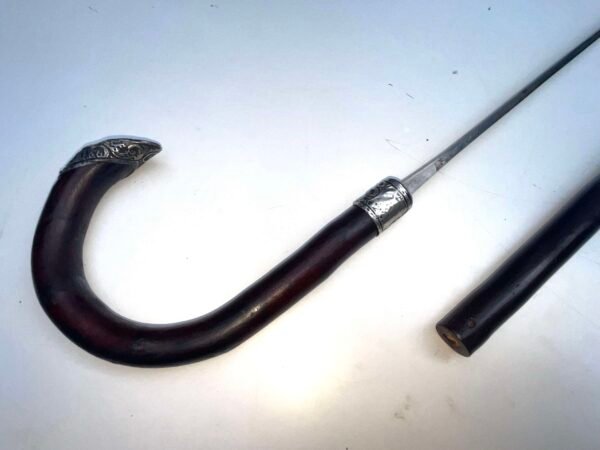 CHERRY WOOD WALKING STICK SWORD STICK in Swagger & walking sticks