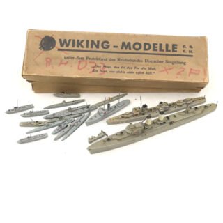 Collection of Wiking Toy-Ships in original Box