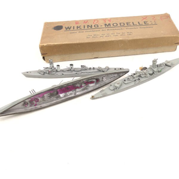 Collection of Wiking Toy-Ships in original Box