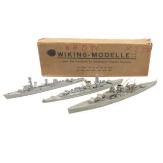 Collection of Wiking Toy-Ships in original Box