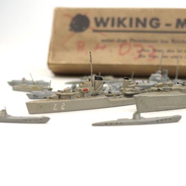 Collection of Wiking Toy-Ships in original Box