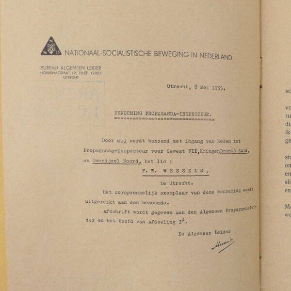 'De N.S.B-Leiding Ontmaskerd' Booklet