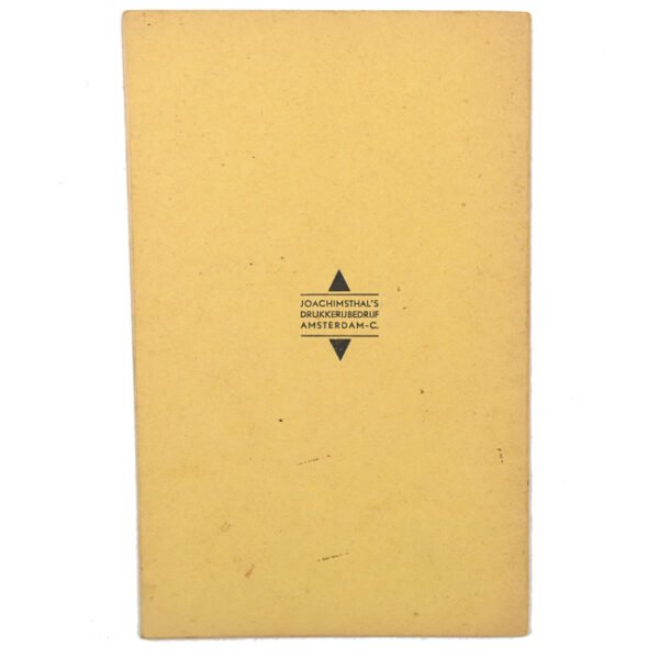 'De N.S.B-Leiding Ontmaskerd' Booklet
