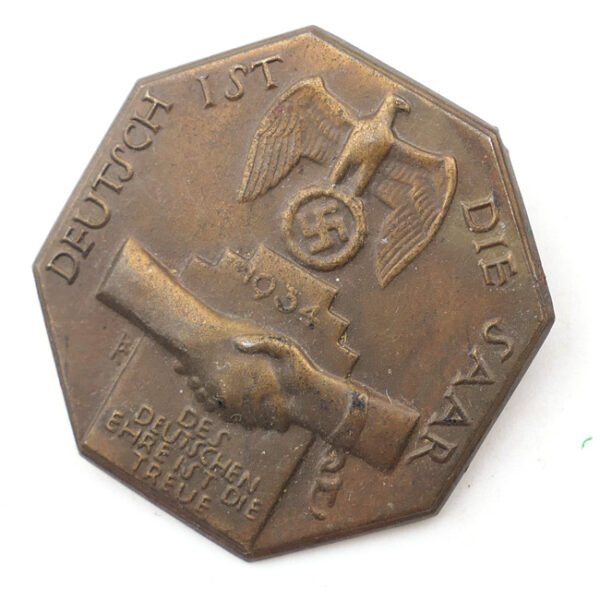 'Deutsch ist die Saar' 1934 Tinnie