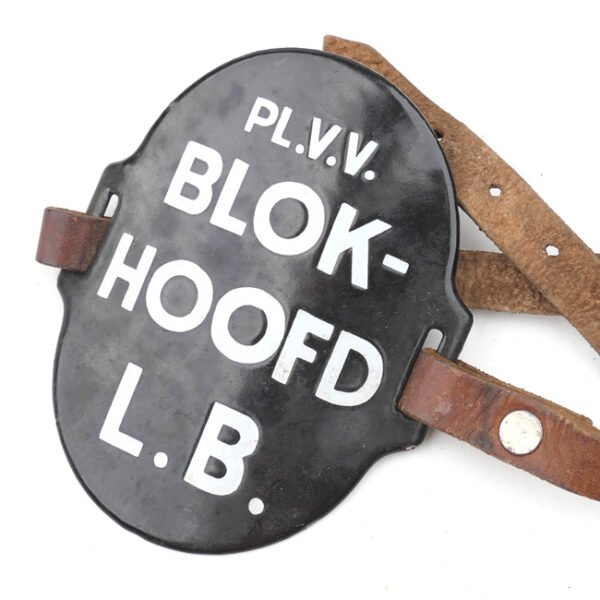 Dutch LBD 'PL.V.V. Blokhoofd' Arm Shield
