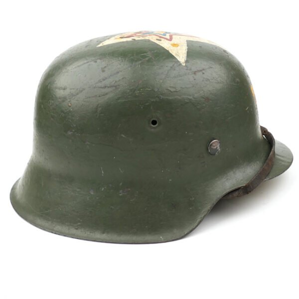 Dutch Liberation Souvernir German Helmet