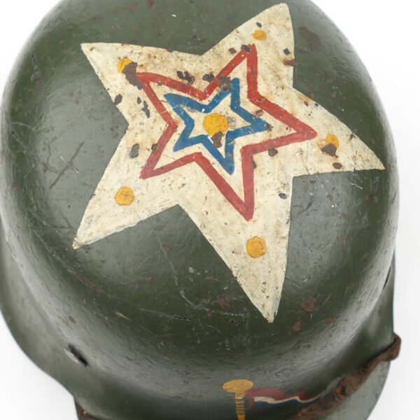 Dutch Liberation Souvernir German Helmet