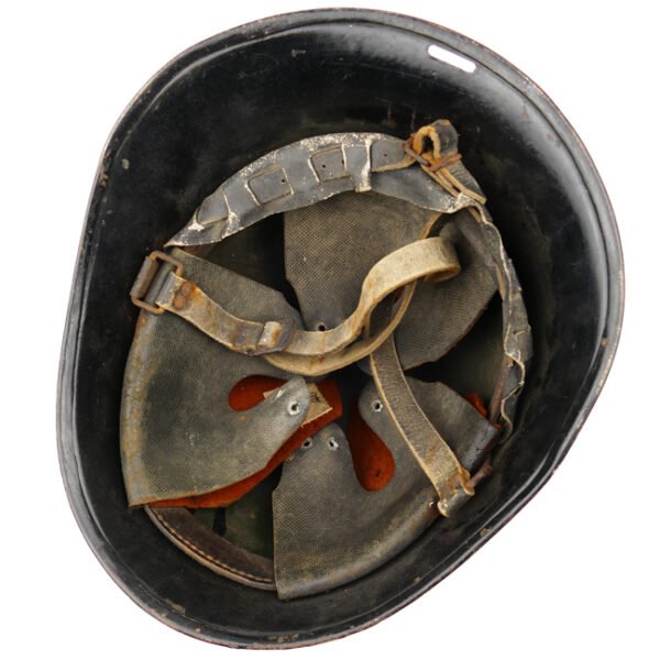 Dutch M27 Combat Helmet - black overpaint